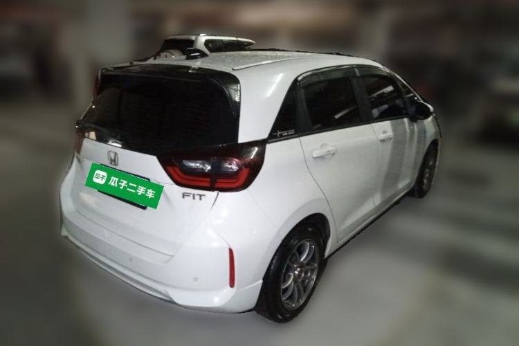 Used Honda Fit 2021 1.5L CVT Trend Edition Rear Right 45 Deg