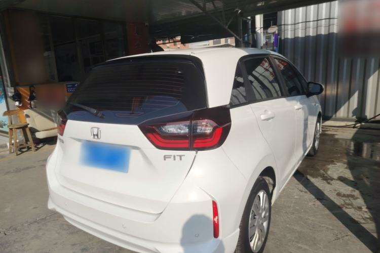 Used Honda Fit 2021 1.5L CVT Trendy Run Pro Edition Rear Right 45 Deg
