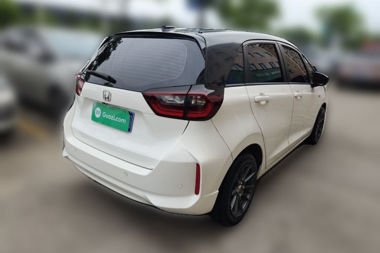 Used Honda Fit 2021 1.5L CVT Trend Edition Rear Right 45 Deg