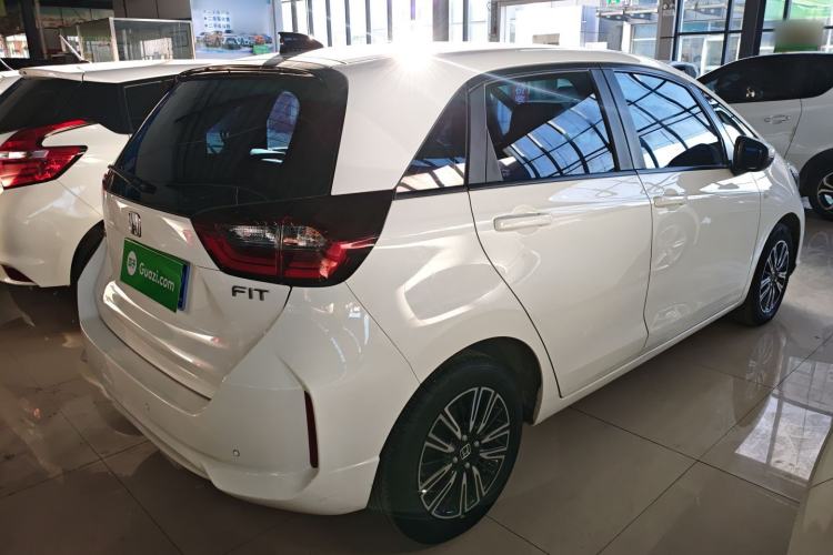 Used Honda Fit 2021 1.5L CVT Trend Edition Rear Right 45 Deg