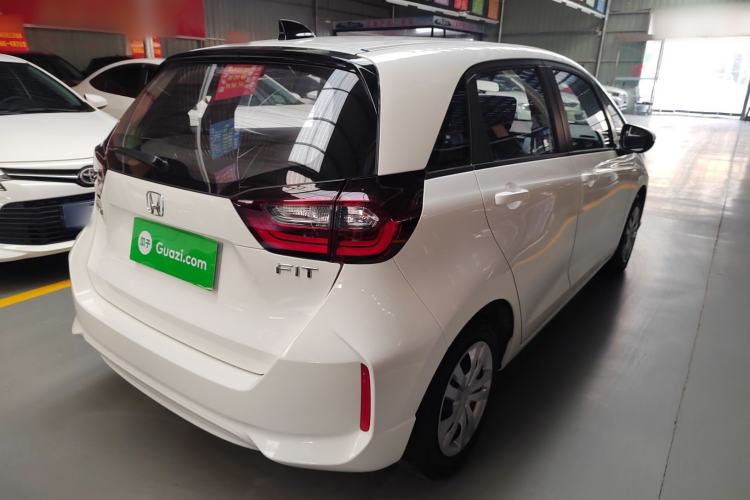 Used Honda Fit 2021 1.5L CVT Trendy Edition Rear Right 45 Deg