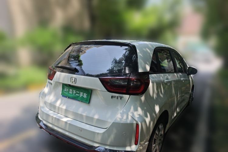 Used Honda Fit 2021 1.5L CVT Trend Edition Rear Right 45 Deg