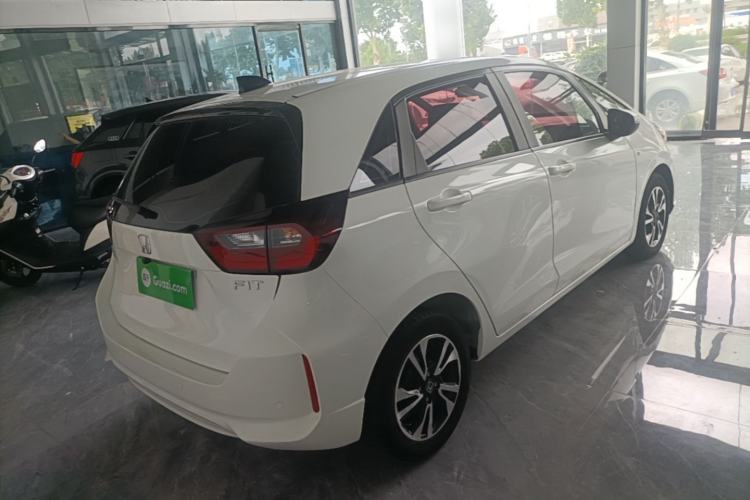 Used Honda Fit 2021 1.5L CVT Trend Edition Rear Right 45 Deg