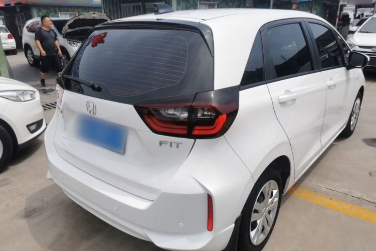 Used Honda Fit 2021 1.5L CVT Trend Edition Rear Right 45 Deg