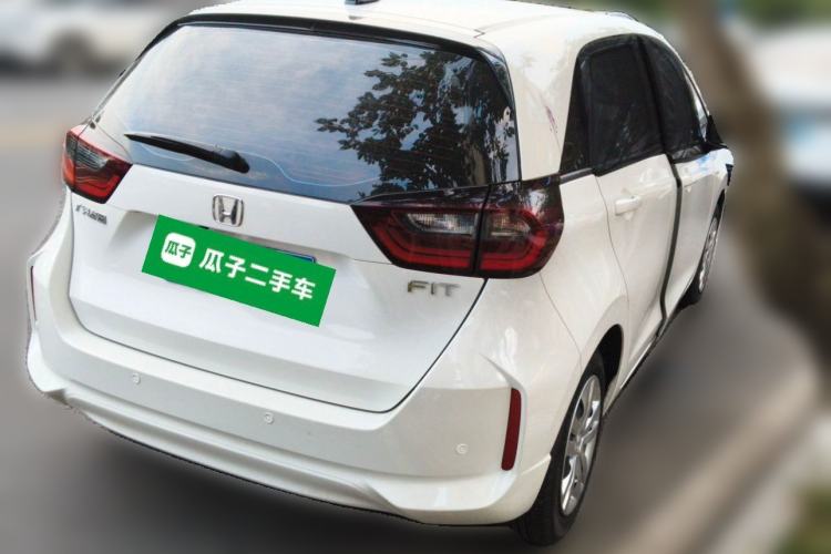 Used Honda Fit 2021 1.5L CVT Trend Edition Rear Right 45 Deg