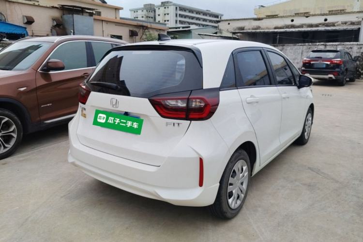 Used Honda Fit 2021 1.5L CVT Trend Edition Rear Right 45 Deg