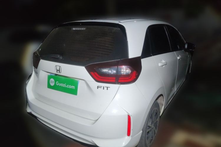 Used Honda Fit 2021 1.5L CVT Trend Edition Rear Right 45 Deg