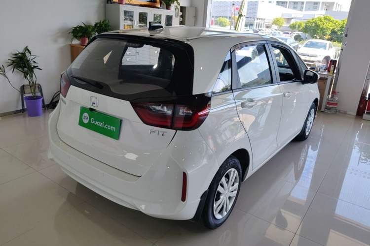 Used Honda Fit 2021 1.5L CVT Trend Edition Rear Right 45 Deg
