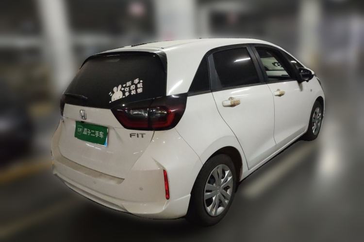 Used Honda Fit 2021 1.5L CVT Trend Edition Rear Right 45 Deg