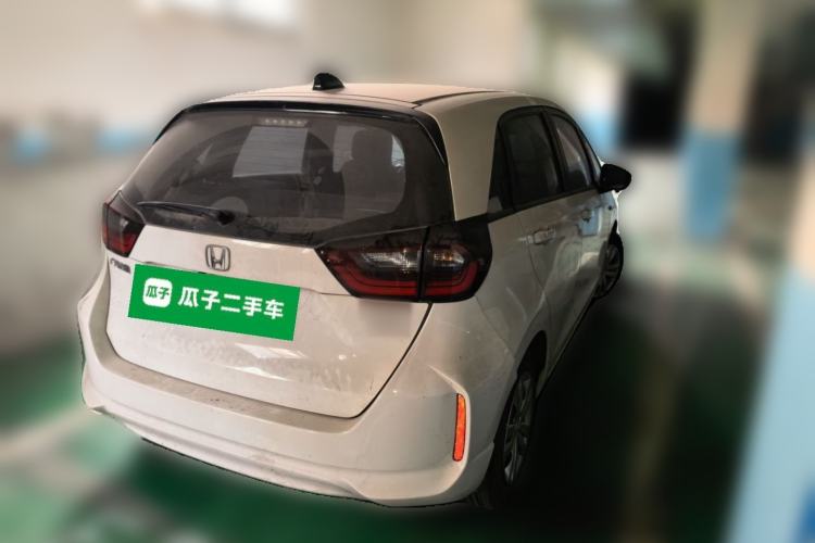 Used Honda Fit 2021 1.5L CVT Trend Edition Rear Right 45 Deg