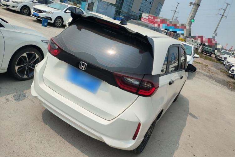 Used Honda Fit 2021 1.5L CVT Trendy Edition Rear Right 45 Deg