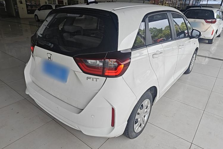 Used Honda Fit 2021 1.5L CVT Trend Edition Rear Right 45 Deg