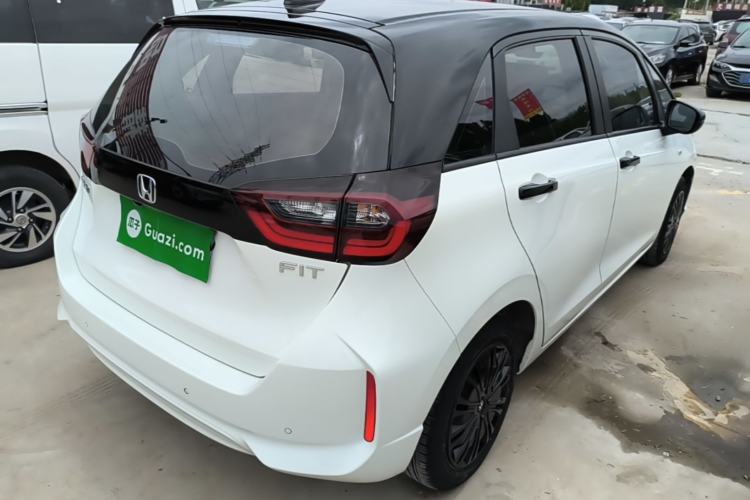 Used Honda Fit 2021 1.5L CVT Trendy Edition Rear Right 45 Deg