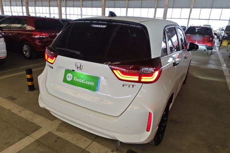 Used Honda Fit 2021 1.5L CVT Trend Edition Rear Right 45 Deg