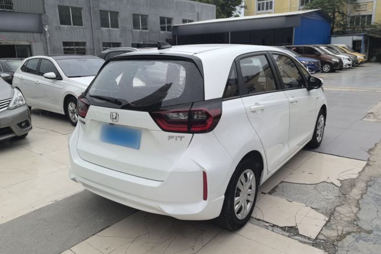 Used Honda Fit 2021 1.5L CVT Trend Edition Rear Right 45 Deg