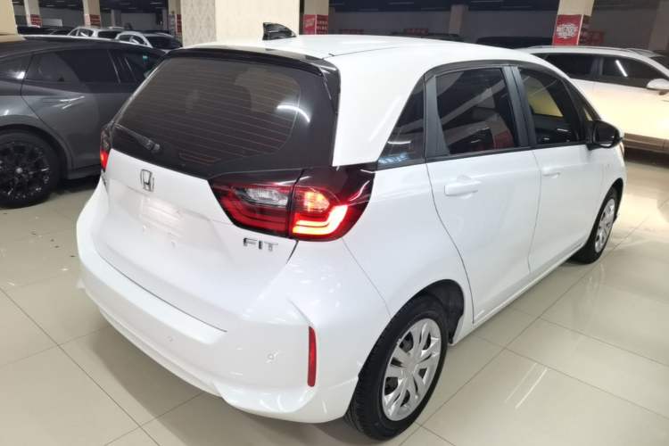 Used Honda Fit 2021 1.5L CVT Trend Edition Rear Right 45 Deg