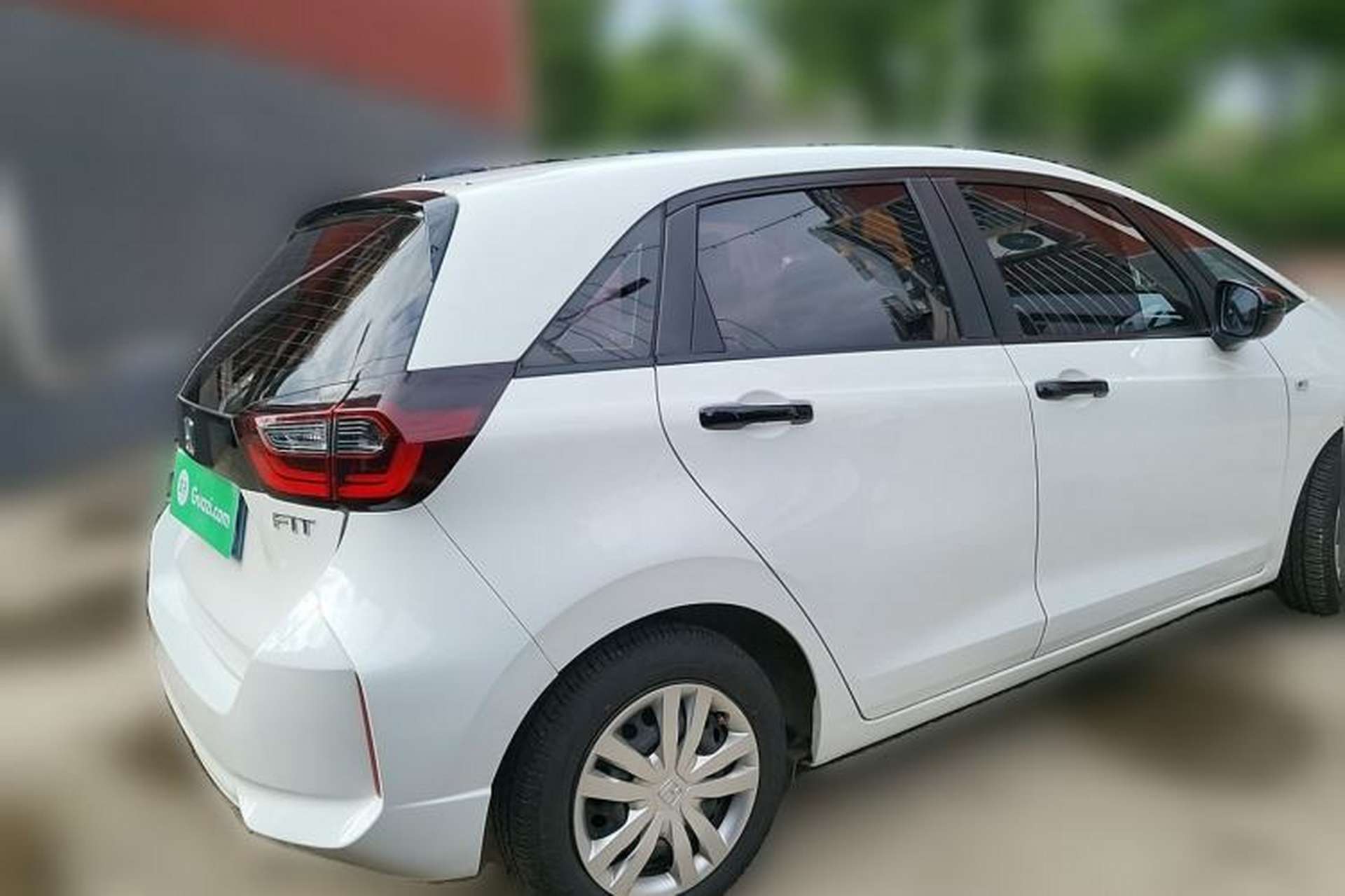 Used Honda Fit 2021 1.5L CVT Trendy Edition Rear Right 45 Deg