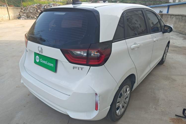 Used Honda Fit 2021 1.5L CVT Trend Edition Rear Right 45 Deg