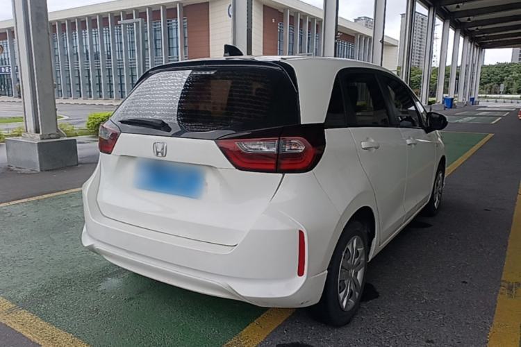 Used Honda Fit 2021 1.5L CVT Trend Edition Rear Right 45 Deg