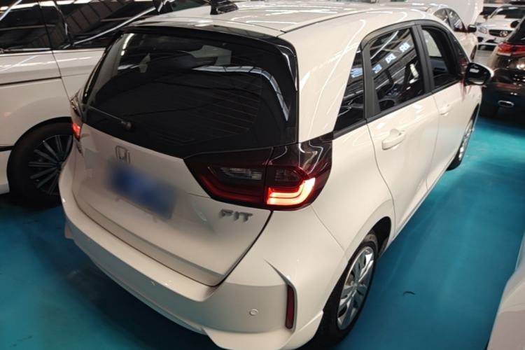 Used Honda Fit 2021 1.5L CVT Trend Edition Rear Right 45 Deg