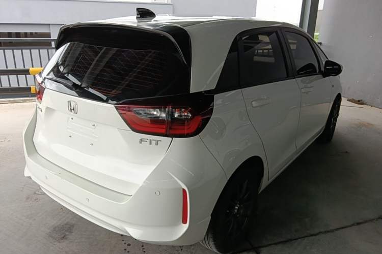 Used Honda Fit 2021 1.5L CVT Trend Edition Rear Right 45 Deg