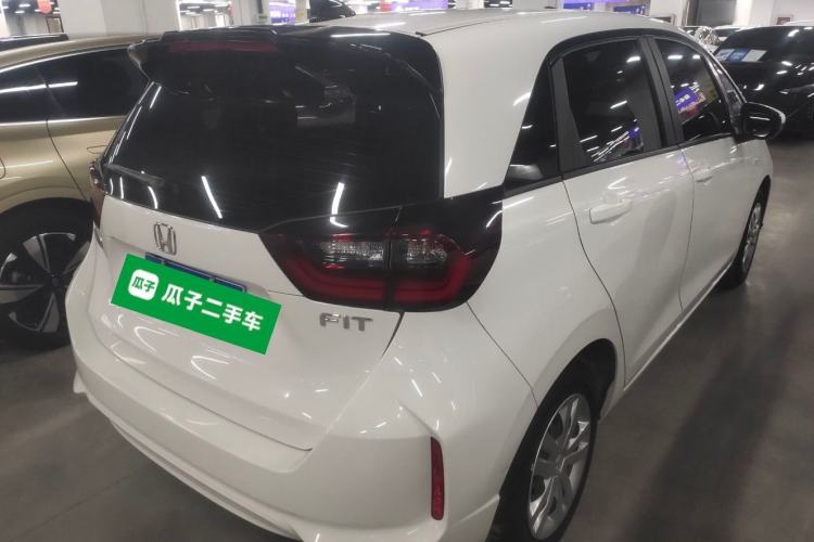 Used Honda Fit 2021 1.5L CVT Trend Edition Rear Right 45 Deg