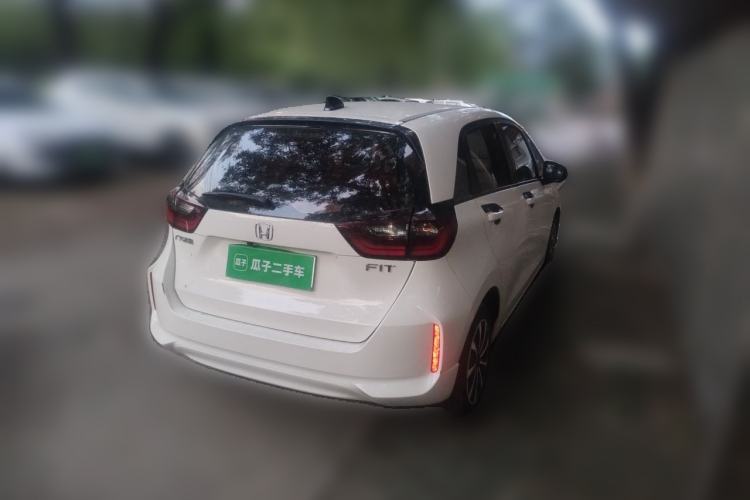 Used Honda Fit 2021 1.5L CVT Trend Edition Rear Right 45 Deg