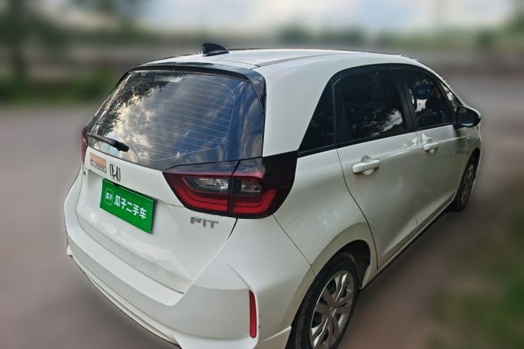 Used Honda Fit 2021 1.5L CVT Trend Edition Rear Right 45 Deg