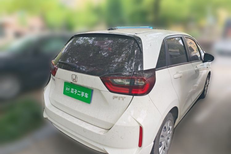 Used Honda Fit 2021 1.5L CVT Trend Edition Rear Right 45 Deg