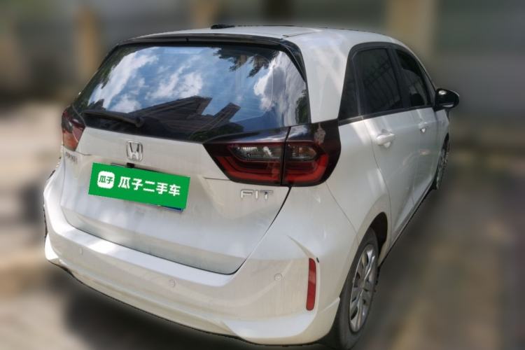 Used Honda Fit 2021 1.5L CVT Trend Edition Rear Right 45 Deg