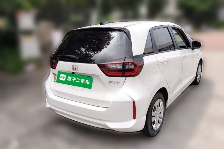 Used Honda Fit 2021 1.5L CVT Trend Edition Rear Right 45 Deg
