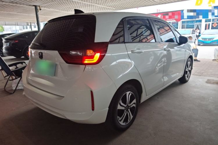Used Honda Fit 2021 1.5L CVT Trend Edition Rear Right 45 Deg