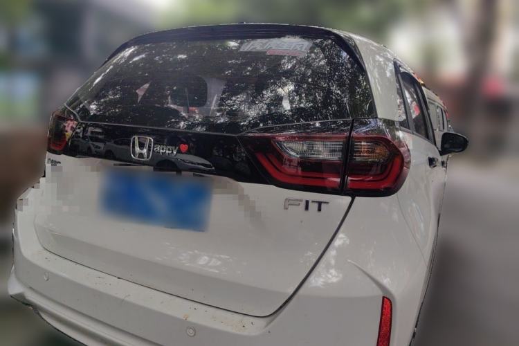 Used Honda Fit 2021 1.5L CVT Trendy Edition Rear Right 45 Deg