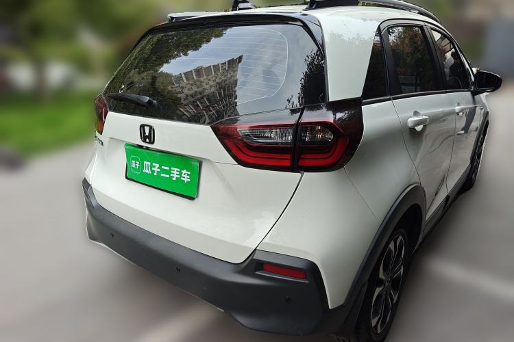 Used Honda Fit 2021 1.5L CVT Trendy Version Rear Right 45 Deg