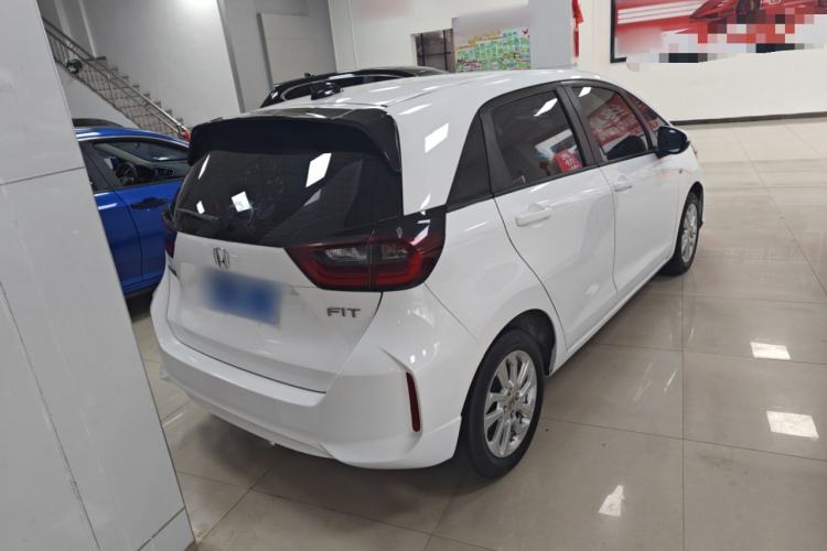Used Honda Fit 2021 1.5L CVT Trend Edition Rear Right 45 Deg