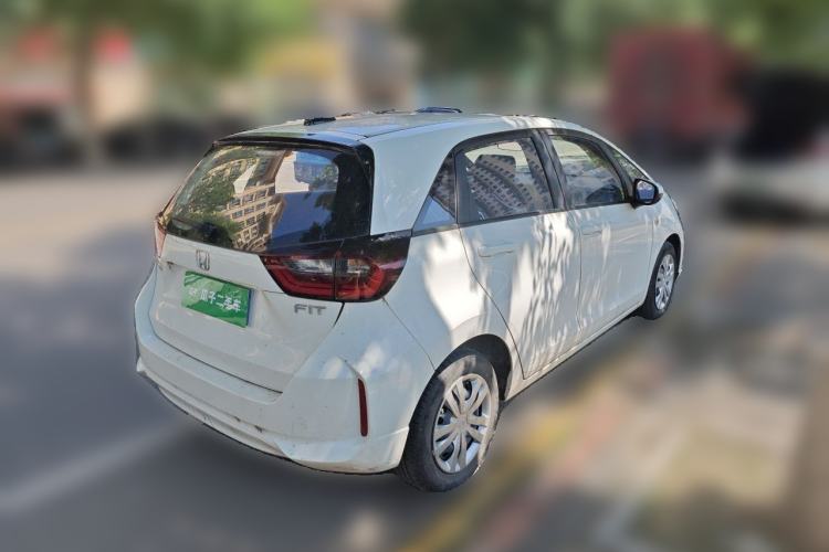 Used Honda Fit 2021 1.5L CVT Trend Edition Rear Right 45 Deg