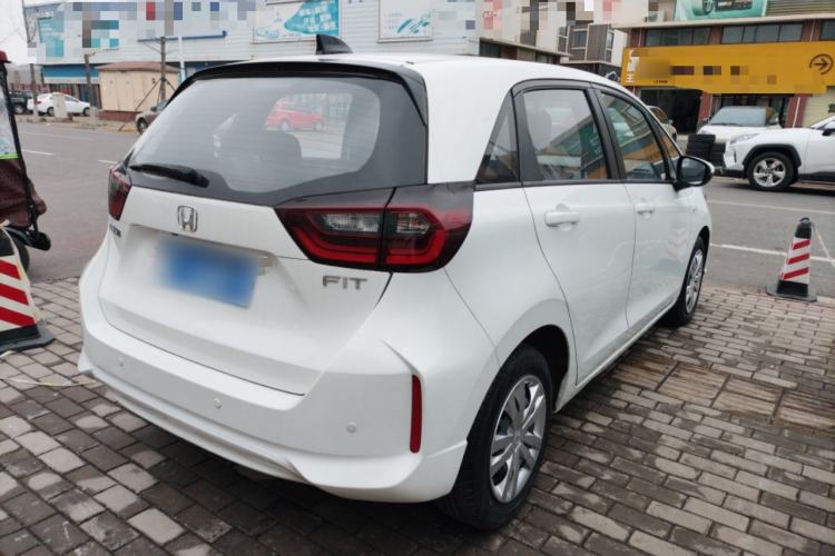 Used Honda Fit 2021 1.5L CVT Trend Edition Rear Right 45 Deg