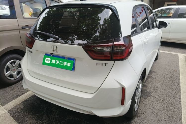 Used Honda Fit 2021 1.5L CVT Trend Edition Rear Right 45 Deg