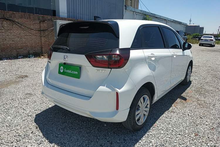 Used Honda Fit 2021 1.5L CVT Trend Edition Rear Right 45 Deg