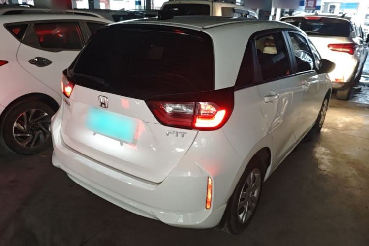 Used Honda Fit 2021 1.5L CVT Trend Edition Rear Right 45 Deg