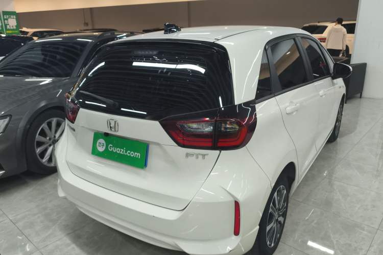 Used Honda Fit 2021 1.5L CVT Trend Edition Rear Right 45 Deg