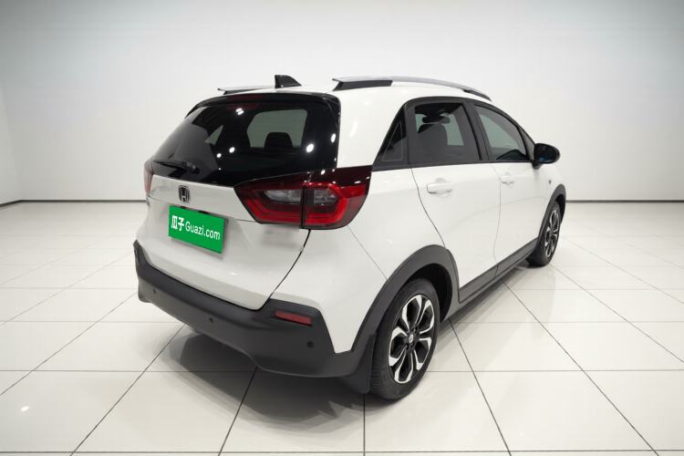 Used Honda Fit 2021 1.5L CVT Trendy Version Rear Right 45 Deg