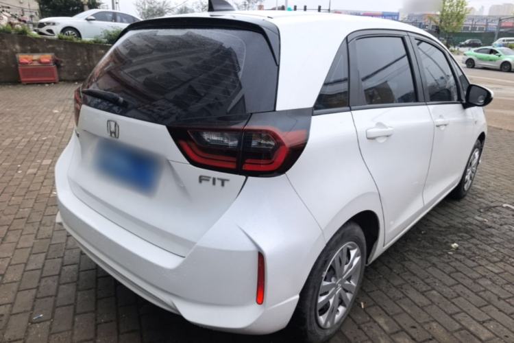 Used Honda Fit 2021 1.5L CVT Trend Edition Rear Right 45 Deg