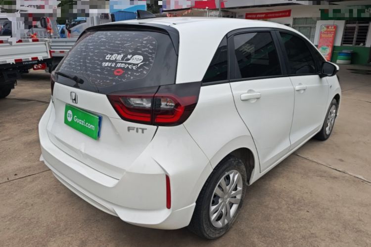 Used Honda Fit 2021 1.5L CVT Trend Edition Rear Right 45 Deg