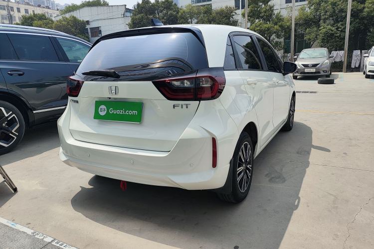 Used Honda Fit 2021 1.5L CVT Trend Edition Rear Right 45 Deg