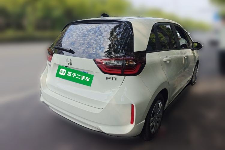 Used Honda Fit 2021 1.5L CVT Trend Edition Rear Right 45 Deg