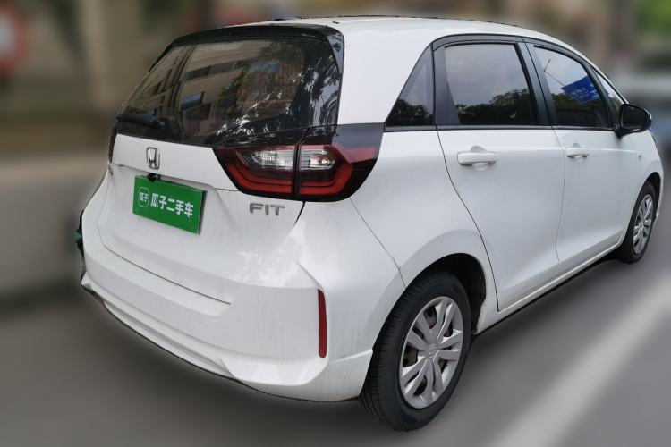 Used Honda Fit 2021 1.5L CVT Trend Edition Rear Right 45 Deg