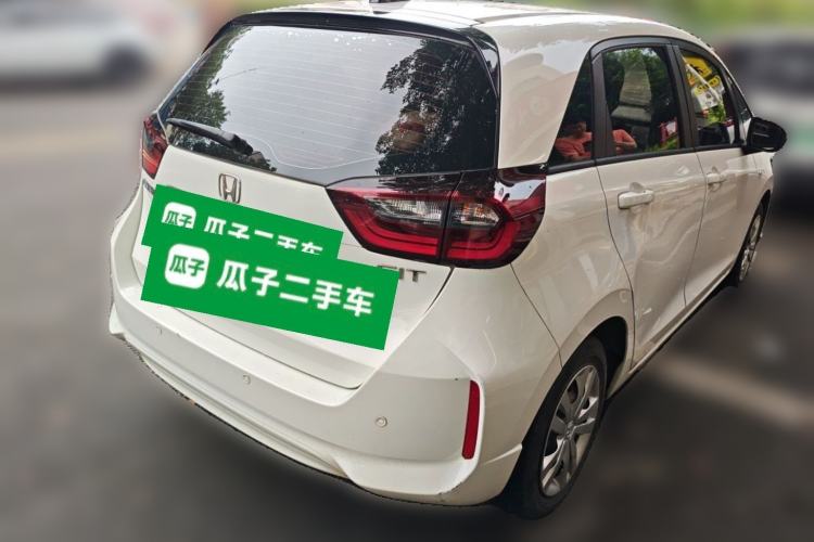 Used Honda Fit 2021 1.5L CVT Trend Edition Rear Right 45 Deg
