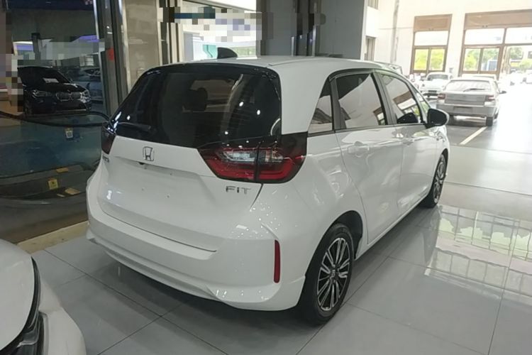 Used Honda Fit 2021 1.5L CVT Trend Edition Rear Right 45 Deg