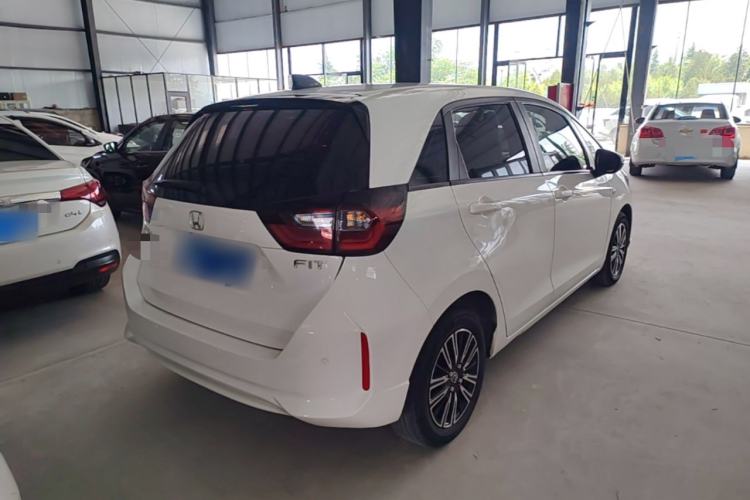 Used Honda Fit 2021 1.5L CVT Trendy Run Pro Edition Rear Right 45 Deg
